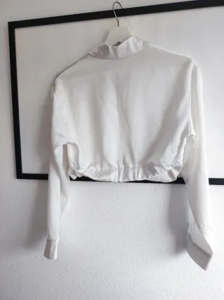 Blusa blanca ombligo