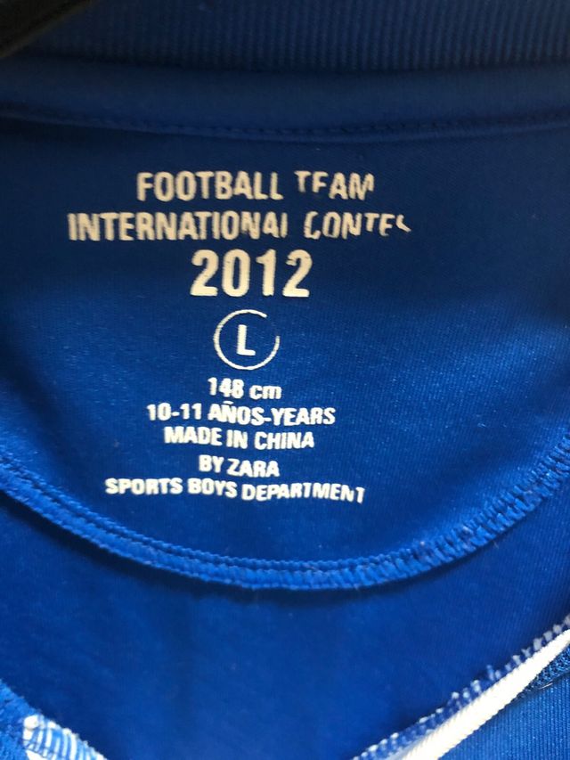 Camiseta Italia Fútbol 10 2012