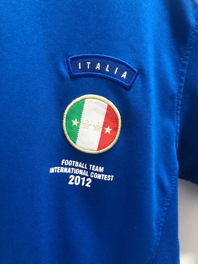 Camiseta Italia Fútbol 10 2012