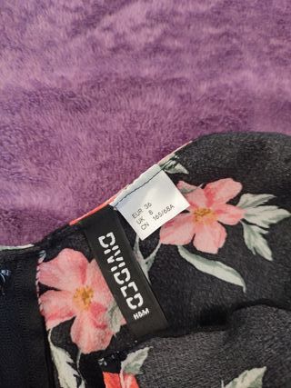 Mono largo estampado floral