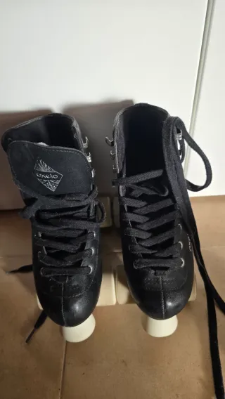 Patines Quad Oxelo Negros. Talla 36