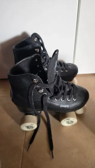 Patines Quad Oxelo Negros. Talla 36
