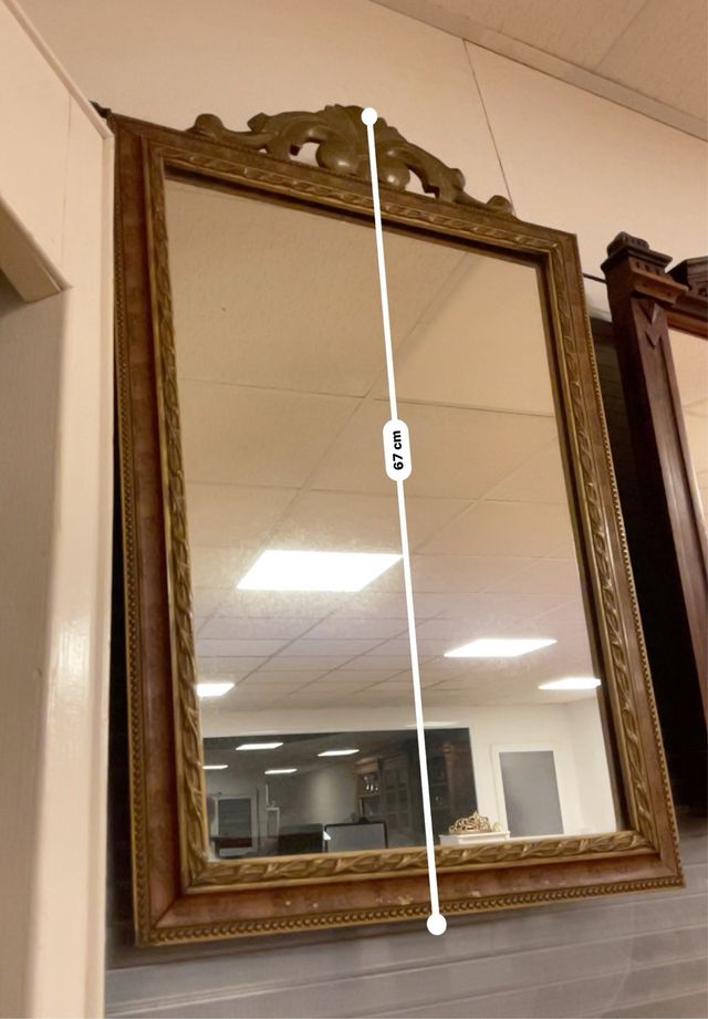 Specchio Luis Felipe Francese Dorato