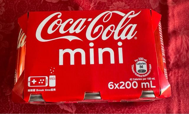 Coca Cola 6 Mini Lattine Macao