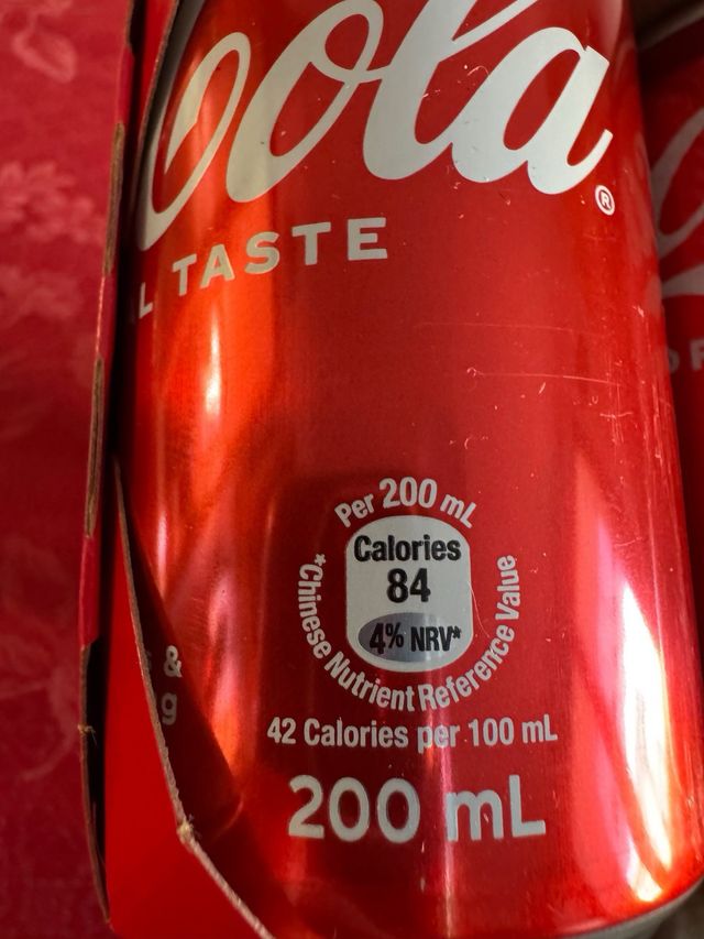 Coca Cola 6 Mini Lattine Macao