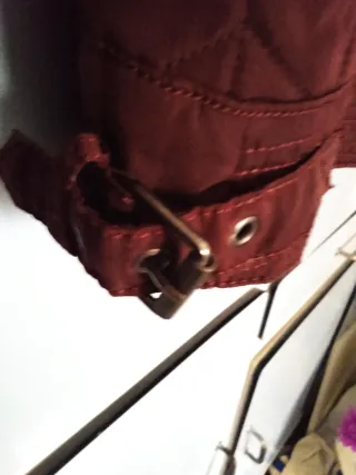 Parka acolchada de Zara