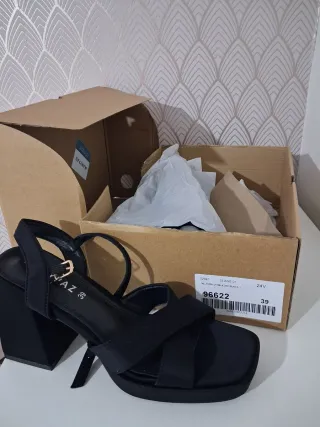 Zapatos de tacón Maripaz negros talla 39