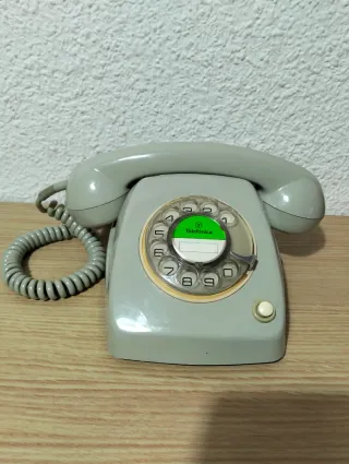 Teléfono vintage .