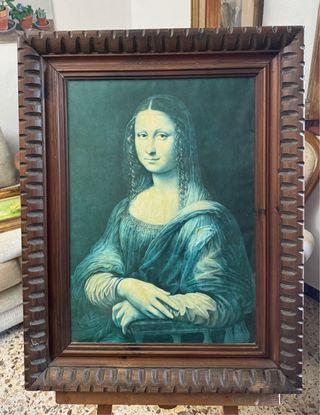 Réplica Mona Lisa enmarcada