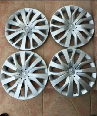 4 Tapacubos Peugeot 16"