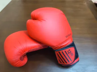 Guantes Boxeo Outshock 12 oz Rojos