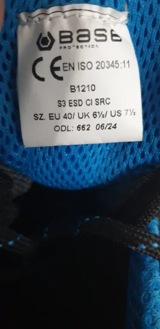 Scarpe da lavoro antinfortunistiche Base nu 40