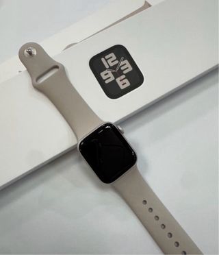 Orologio Apple Beige e Argento