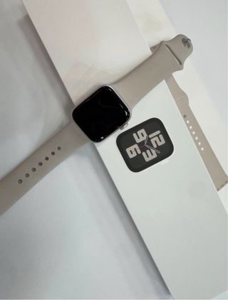 Orologio Apple Beige e Argento
