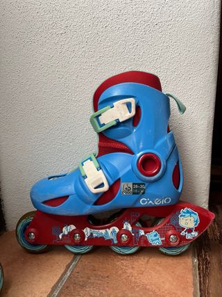Patines infantiles Oxelo con protecciones
