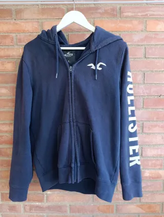 Sudadera Hollister Azul Talla M