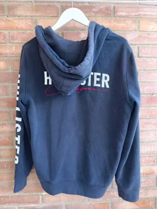 Sudadera Hollister Azul Talla M