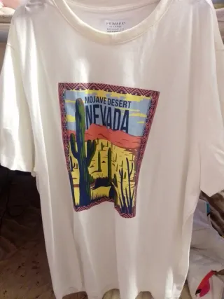 Camiseta Primark XL Estampado Mojave Desert Nevada