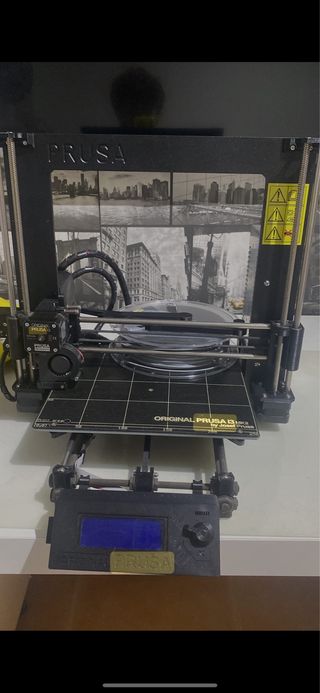 Impresora 3D Prusa i3 Negra