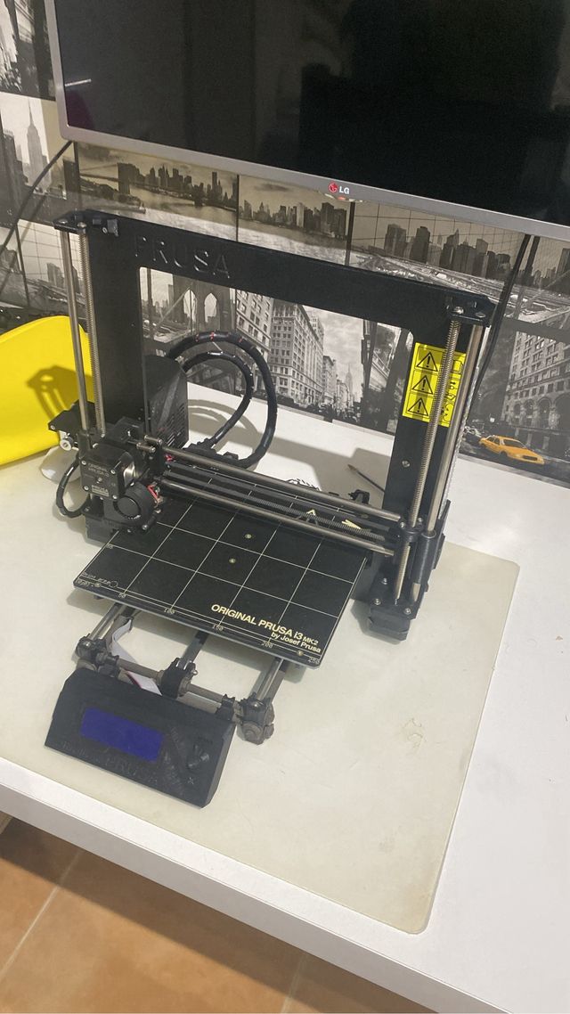 Impresora 3D Prusa i3 Negra