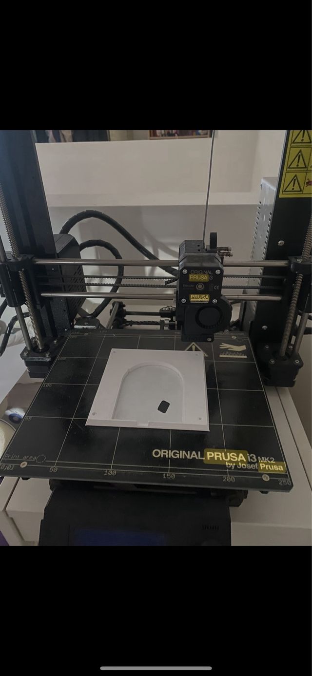 Impresora 3D Prusa i3 Negra