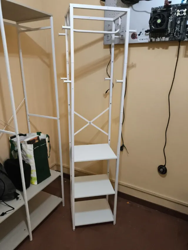 Perchero Metálico Blanco