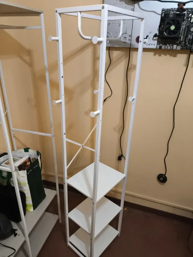 Perchero Metálico Blanco