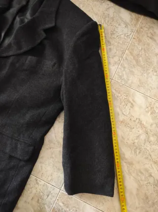 Chaqueta de lana y cachemira vintage XXXL