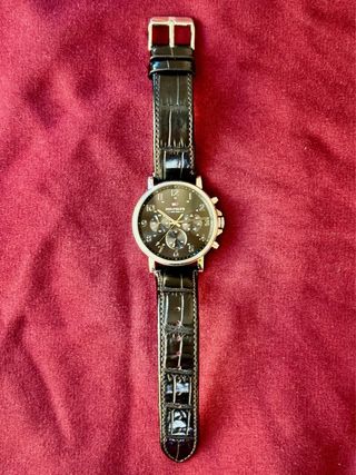 Reloj Tommy Hilfiger Cronógrafo Negro Plata