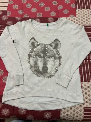 Felpa donna Benetton taglia S in ottime condizioni