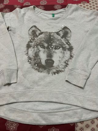 Felpa donna Benetton taglia S in ottime condizioni