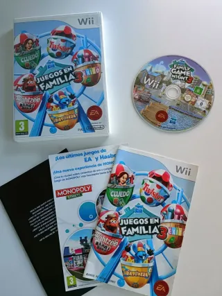 Juegode Wii Hasbro Juegos en Familia 3