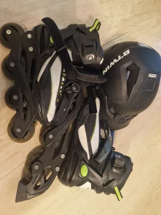 Patines en línea y casco de regalo. ( En Terrassa)