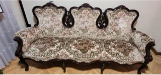 Sofá antiguo de 3 plazas