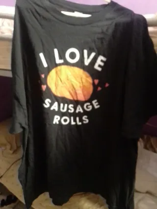 Camiseta I Love Sausage Rolls