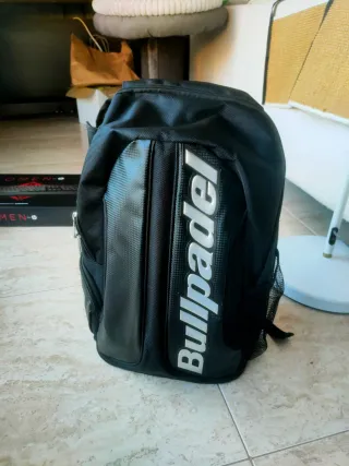 Mochila Pádel Bullpadel Avant Carbon Negra