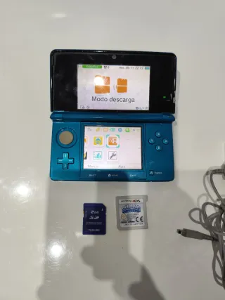 Nintendo 3DS Azul + Accesorios