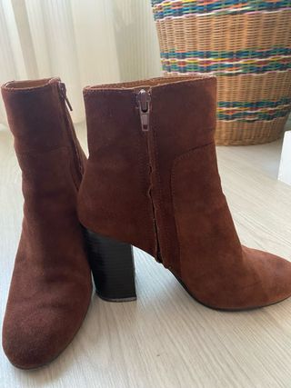 Botines marrones de mango