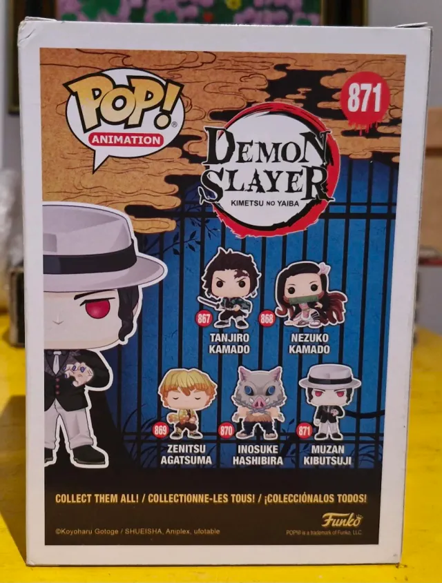 Funko Pop! Demon Slayer 871 Muzan Kibutsuji
