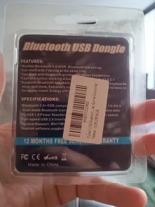 Dongle USB Bluetooth 5.0 Mini