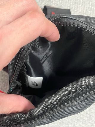 Bandolera Nike Negra Triple Swoosh