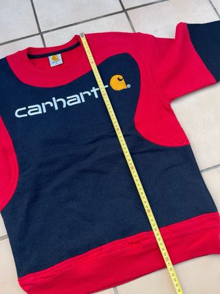 Sudadera Carhartt Negra y Roja