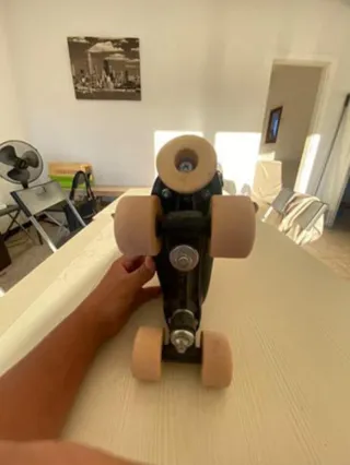 Patines Oxelo Talla 37 Decathlon Negros