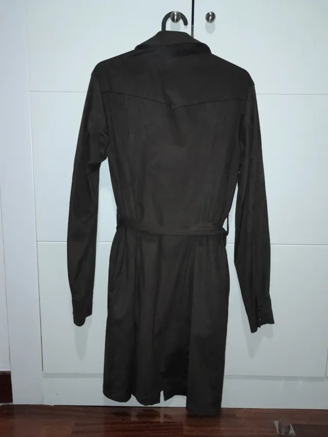 Vestido Guess Marrón Tacto Melocotón Talla S