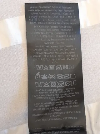 Vestito Guess Marrone Effetto Pelle di Pesca Taglia S