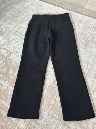 Pantalón Zara Negro Botones