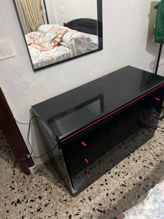Mueble de dormitorio negro