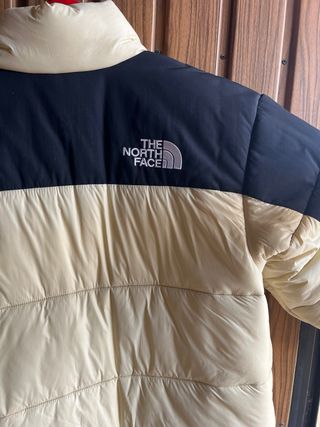 Chaqueta The North Face Beige y Negra