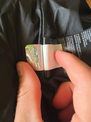 Chaqueta The North Face Beige y Negra