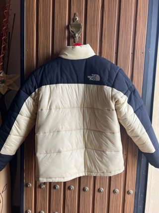 Chaqueta The North Face Beige y Negra